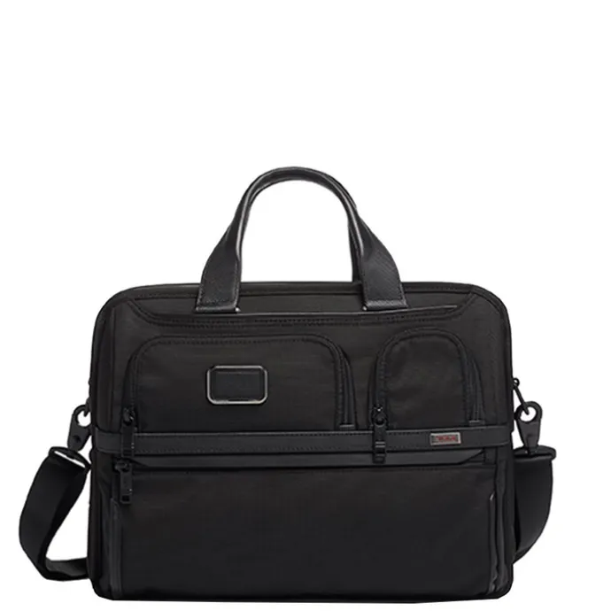TUMI Alpha Expandable Organizer Laptop Brief black