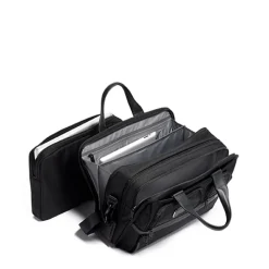 TUMI Alpha Expandable Organizer Laptop Brief black