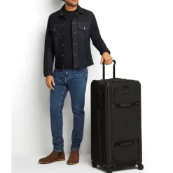 TUMI Alpha Tall 4 Wheel Duffel black