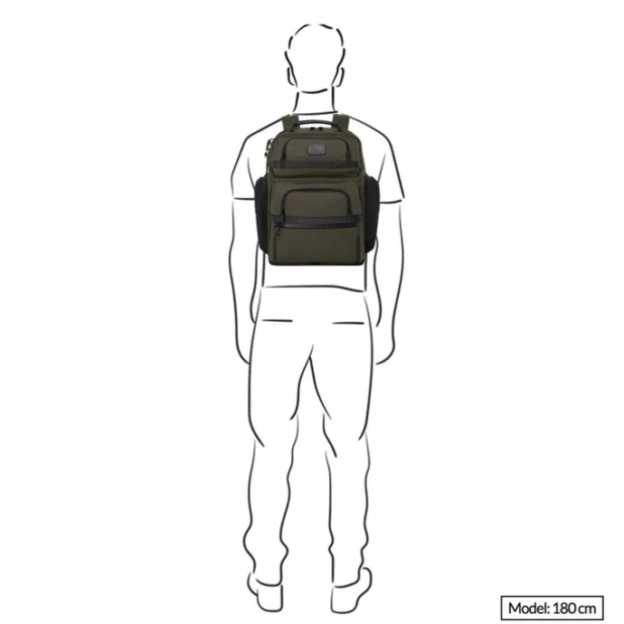 TUMI Alpha TUMI Brief Pack meteor grey