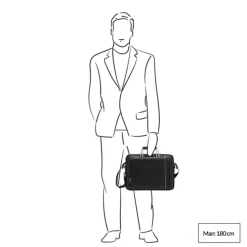 TUMI Arrivé Hannover Slim Briefcase black