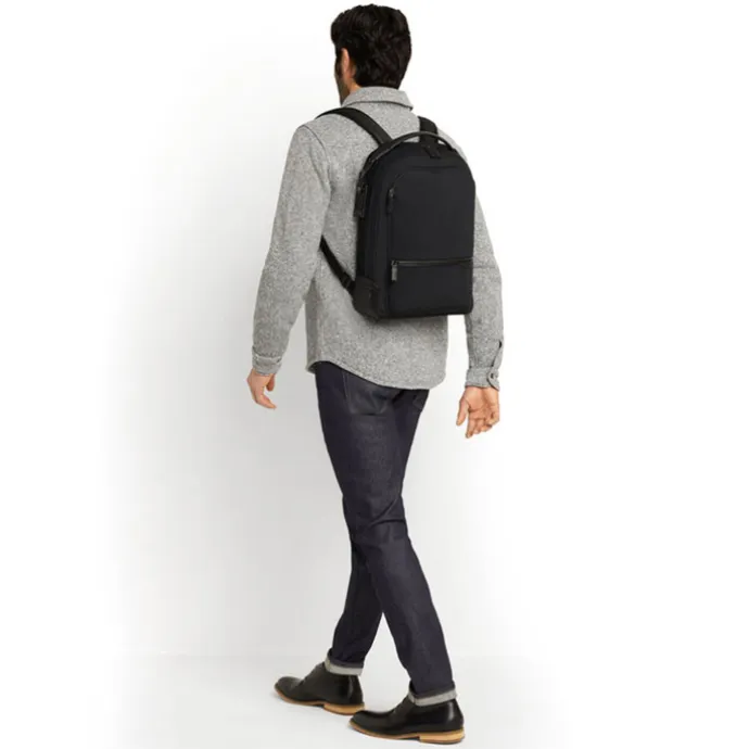 TUMI Harrison Bradner Backpack Leather cognac