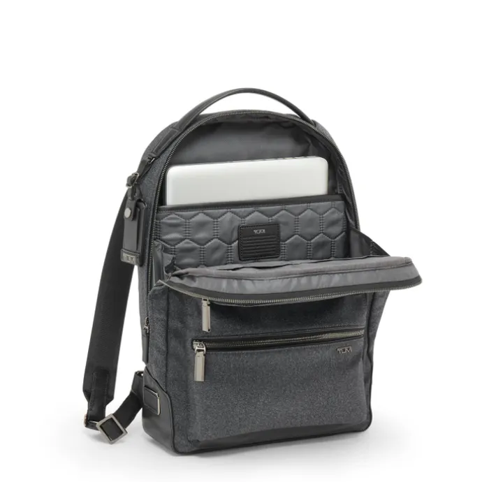 TUMI Harrison Bradner Backpack dark charcoal