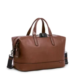 TUMI Harrison Nelson Duffel cognac