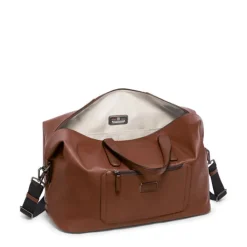 TUMI Harrison Nelson Duffel cognac