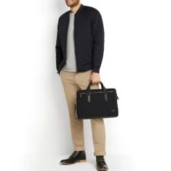 TUMI Harrison Sycamore Slim Brief dark charcoal