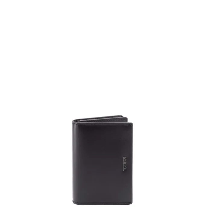 Tumi Nassau SLG Gusseted Card Case black smooth