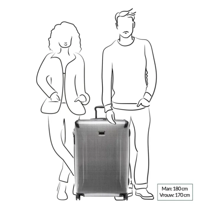 TUMI Tegra Lite Travel Wheeled Packing Case t-graphite