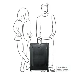 TUMI Tegra Lite Travel Wheeled Packing Case II black/graphite
