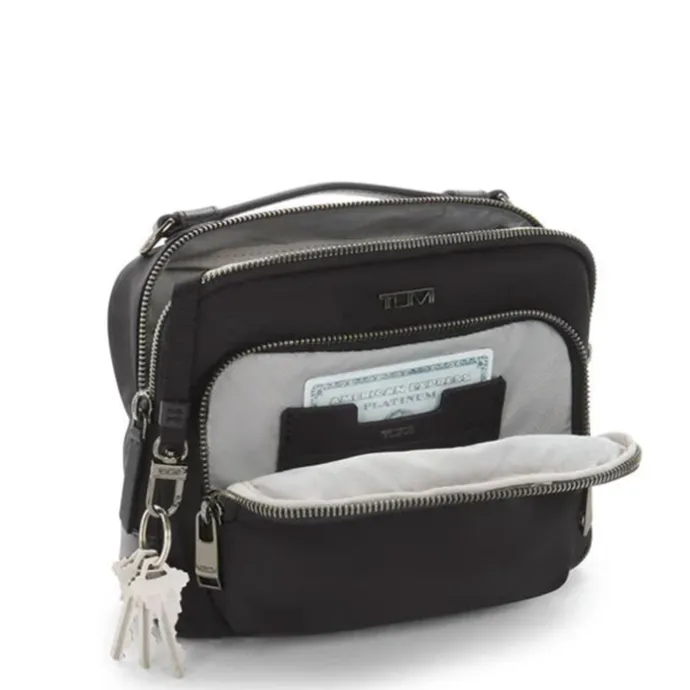 TUMI Voyageur Teghan Crossbody black/gunmetal