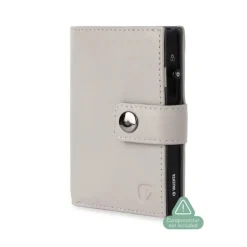Valenta Card Wallet Leather MagSafe Luxe off white