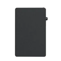 Valenta Card Wallet Leather MagSafe Luxe graphite grey