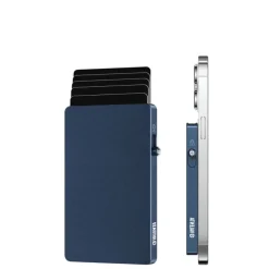 Valenta Cardprotector Aluminium Magsafe blue titanium