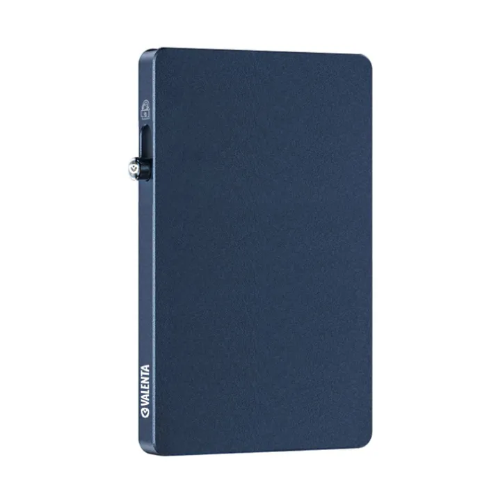 Valenta Cardprotector Aluminium Magsafe blue titanium