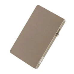 Valenta Cardprotector Aluminium Magsafe natural titanium