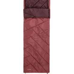 Vaude Navajo Sleepingbag 900 II SYN Zip Left dark cherry