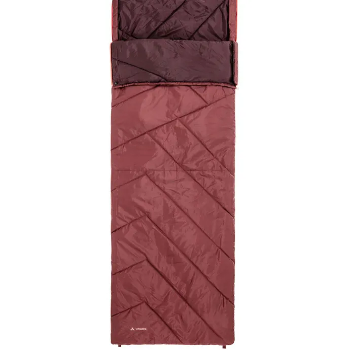Vaude Navajo Sleepingbag 900 II SYN Zip Left dark cherry