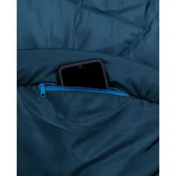 Vaude Sioux Sleepingbag 400 II SYN Zip Left baltic sea