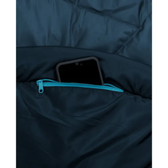 Vaude Sioux Sleepingbag 400 XL II SYN Zip Right baltic sea