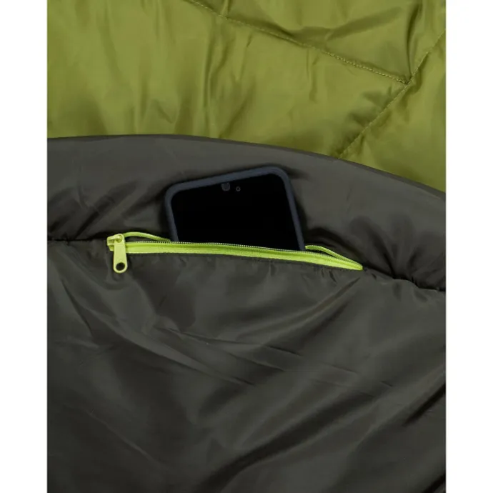 Vaude Sioux Sleepingbag 100 II SYN Zip Right avocado
