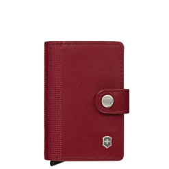 Victorinox Altius Secrid Leather Card Wallet victorinox red