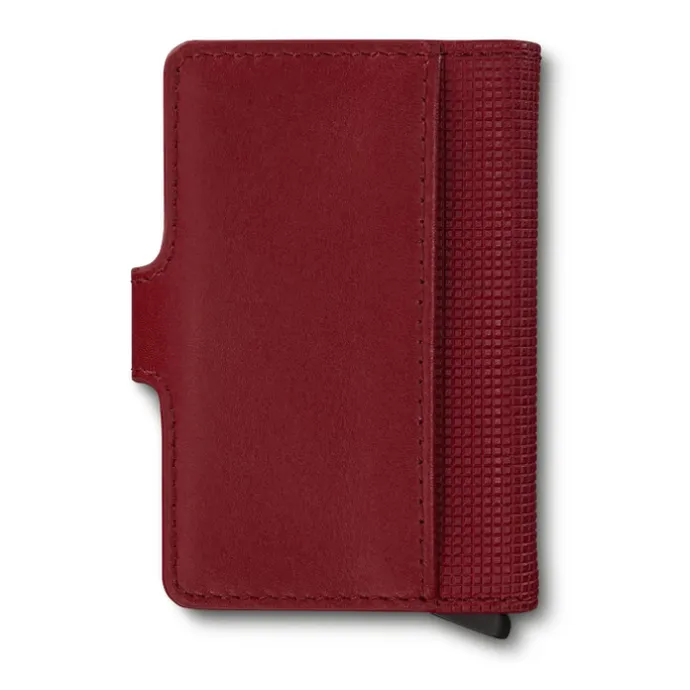 Victorinox Altius Secrid Leather Card Wallet victorinox red