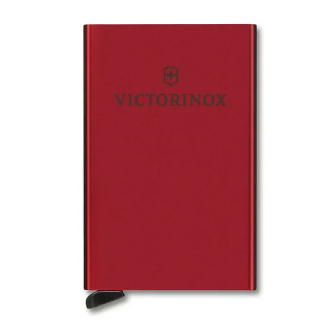 Victorinox Altius Secrid Leather Card Wallet victorinox red