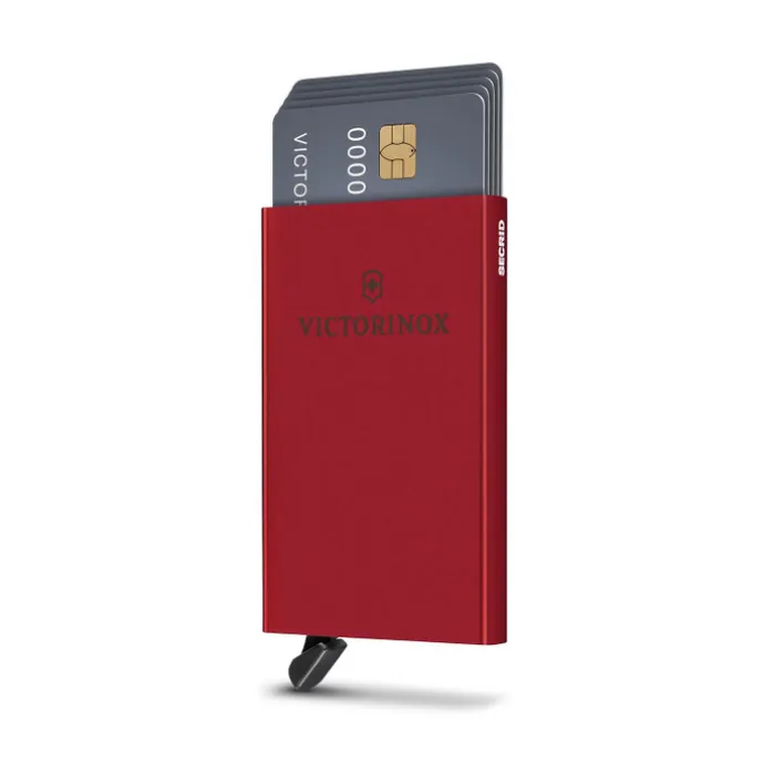 Victorinox Altius Secrid Essential Card Wallet victorinox red