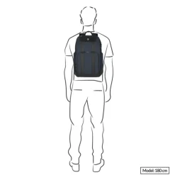 Victorinox Architecture Urban2 Deluxe Backpack melange blue/black