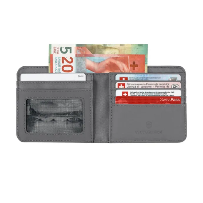 Victorinox Travel Essentials Bi-Fold Wallet frost grey