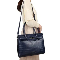 Wimona Liona Dames Laptopbag dark blue