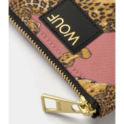 Wouf Blush Leopard Wallet multi