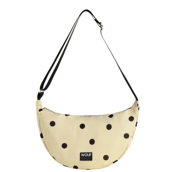 Wouf Deauville Half Moon Crossbody Bag multi