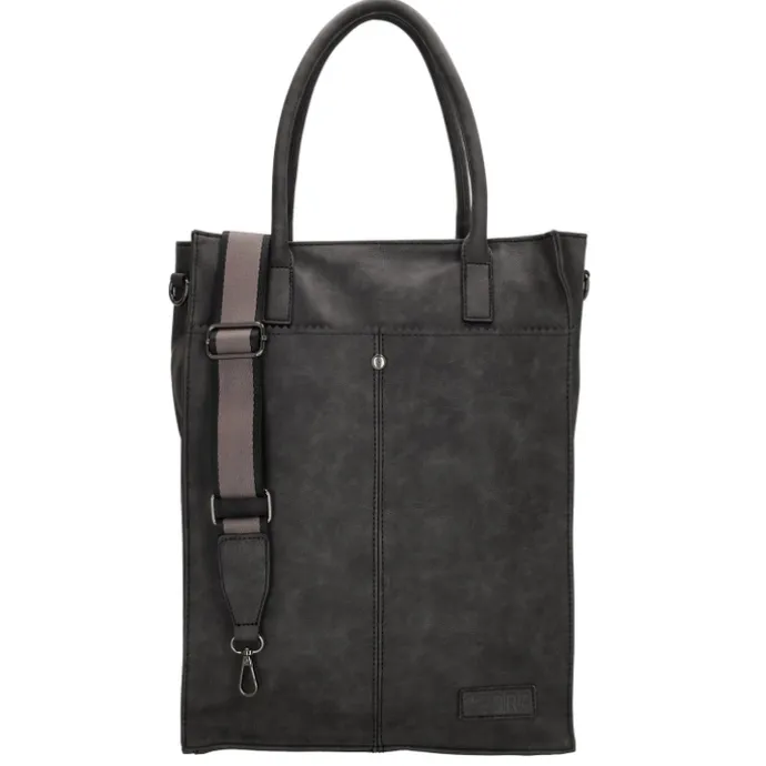 Zebra Trends Cynthia Shopper black