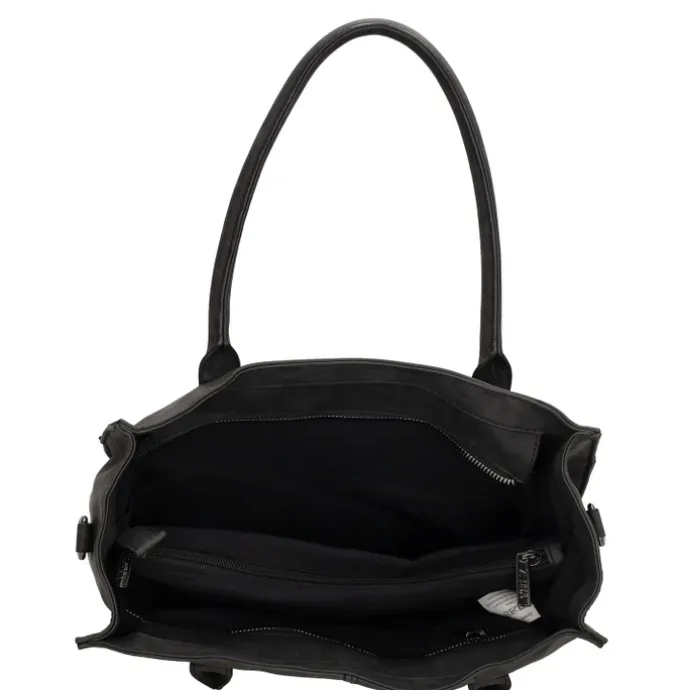 Zebra Trends Cynthia Shopper black