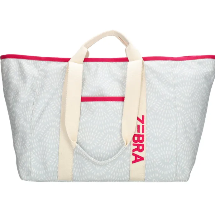 Zebra Trends Elise Beachbag lightblue
