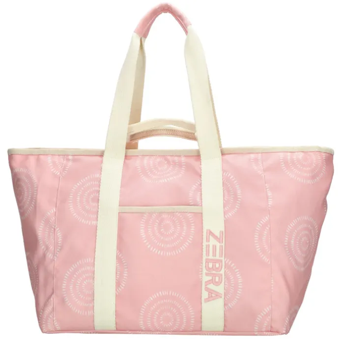 Zebra Trends Elise Beachbag pink boho