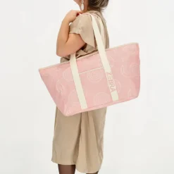Zebra Trends Elise Beachbag pink boho