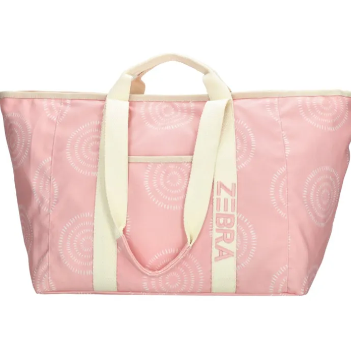 Zebra Trends Elise Beachbag pink boho