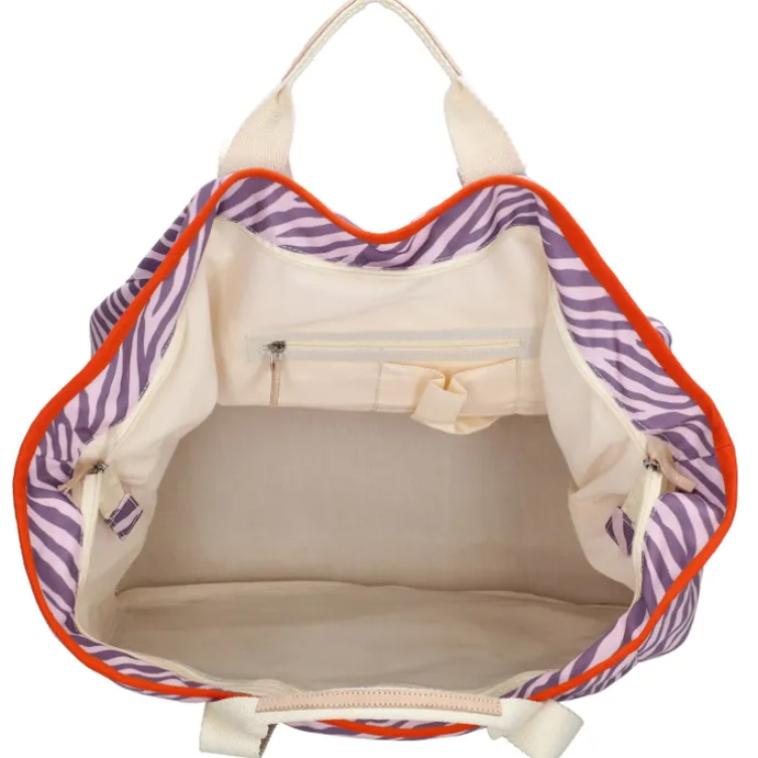 Zebra Trends Elise Beachbag lila zebra
