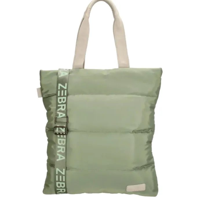 Zebra Trends Elske Puffer Shopper mint