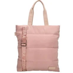 Zebra Trends Elske Puffer Shopper old rose