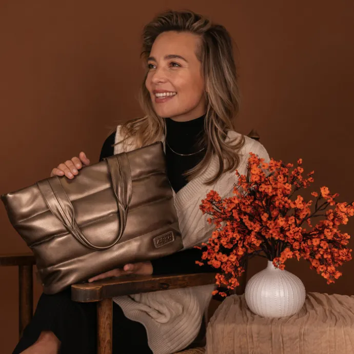 Zebra Trends Evie Shopper 22903 champagne