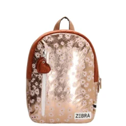 Zebra Trends Girls Flower Rugzak M pink