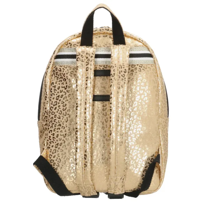 Zebra Trends Girls Leopard Rugzak goud