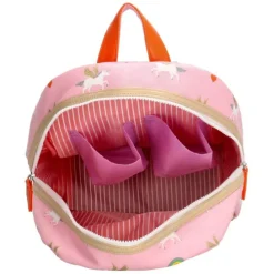 Zebra Trends Girls Rugzak M Unicorn Love pink