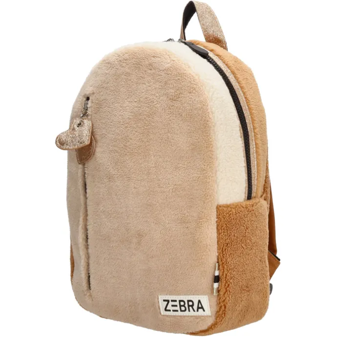 Zebra Trends Girls Teddy Rugzak M beige