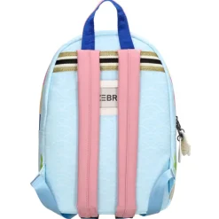Zebra Trends Kids Backpack lightblue