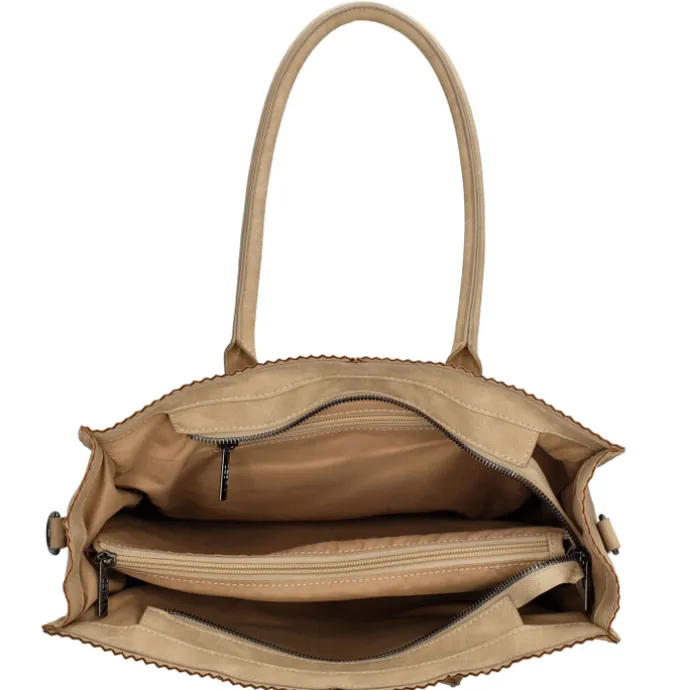 Zebra Trends Lisa Shopper taupe
