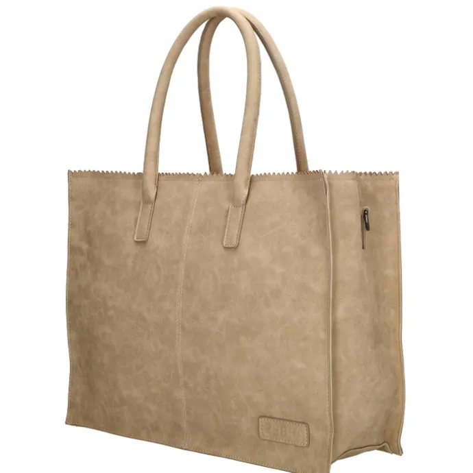 Zebra Trends Lisa XL Shopper taupe
